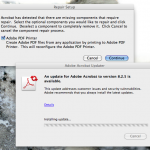 Adobe Acrobat Updater Focus Fail